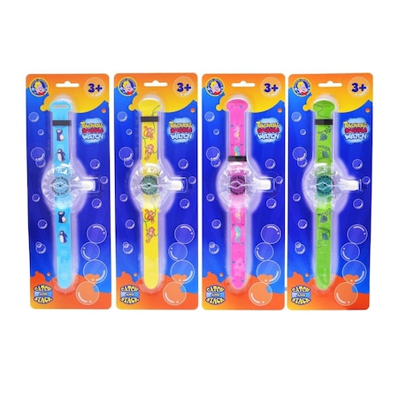 Uncle Bubble Touchable Bubble Watch Case 4PK HD 272B